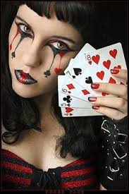 See more ideas about makeup artist business cards. This Is Perfect For The Playing Cards Makeup It S Sophisticated And Eerie Wh Maquiagem De Hallowen Maquilhagem De Halloween Maquiagem De Halloween Assustador