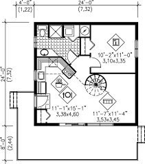 Vacation Homes Floor Plan 2 Bedrms 1 Baths 766 Sq Ft 157 1420 How To Plan Cottage Plan House Plans