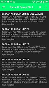 Share on facebook share on twitter share on google plus. Baca Al Quran 30 Juz For Android Apk Download