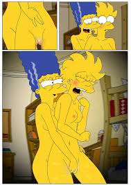 Marge and Lisa Simpsons go Lesbian - The Simpsons - KingComiX.com