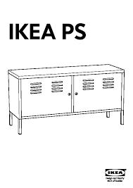 Console chic pour votre entrée. Ikea Ps Cabinet White Ikeapedia