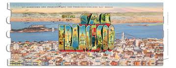 Check back often for another dose of vintage san francisco! Vintage San Francisco Postcard Shade