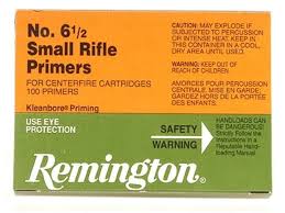 Remington Small Rifle Primers #6-1/2 Case of 5000 (5 Boxes of 1000)