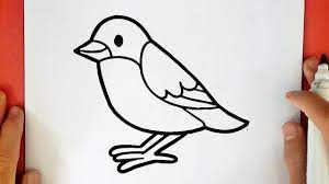Uccelli misti nel più grande archivio di disegni di animali da colorare: Come Disegnare Un Uccellino Youtube