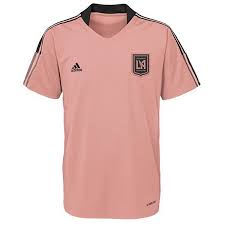 Youth Adidas Pink Lafc 2021 Training Jersey
