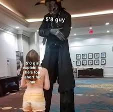 Short girl looking up to tall guycreature : rMemeTemplatesOfficial