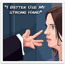 The next problem is that the strong hand now has to do many things. Amazon Com Better Use My Strong Hand Sticker 4 Inch Water Proof Scary Movie Sticker Vinyl Stickers Laptop Decal Small Gift Idea Hydro Water Bottle Sticker Car Decal Skateboard Stickers Funny