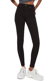 jamie high waist black jeans