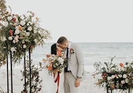 These are our favorite beach wedding dresses. A Modern Beach Wedding In Tulum Mexico