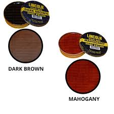 Lincoln Stain Wax Shoe Leather Boot Polish Free Buffing Cloth And Applicator 11 Colors Made In Usa