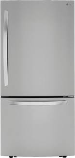 10 cubic foot refrigerator with ice maker. Lg 25 5 Cu Ft Bottom Freezer Refrigerator With Ice Maker Printproof Stainless Steel Lrdcs2603s Best Buy