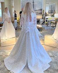 Louis Vuitton Created Sophie Turner S Elaborate Bridal Gown Following Her 2nd Wedding To Joe Jon Wedding Dresses Celebrity Wedding Dresses Wedding Dresses Lace