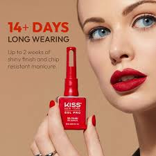 kiss new york Gel Nail Polish Soak Off UV LED Gel Polish 10mL Nail Art  Salon Manicure DIY HEMA FREE, TPO FREE, Made in USA (Paint It White)