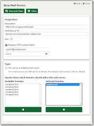 How do I setup Microsoft 365 as a Domain Mail Server in SecurityGateway?
