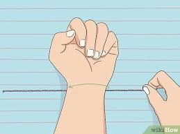 Wrap your measuring tool around your wrist bone so step 3: How To Measure Wrist Size 10 Steps With Pictures Wikihow