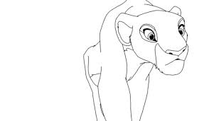 Welcome to our popular coloring pages site. The Nala Looking At Situations Coloring Page 500x2 By Lionking345 On Deviantart