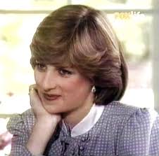 July 28, 1981: Lady Diana Spencer in the Summer House Buckingham Palace  being interviewed before her wedding.