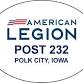 Monthly Post 232 Legion Meeting event image