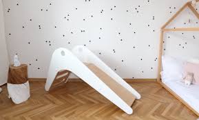 Wooden Indoor Slide Indoor Slides Playroom Slide Kids Rooms Diy