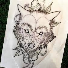 The wolf tattoos are a symbol of power, cunning bravery, and sneaky personality. Wolf Tattoo Eskiz Volka Eskizy Tatuirovok Eskiz Tatu