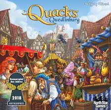 In The Quacks Of Quedlinburg Players Are Charlatans Or Quack Doctors Each Making Their Own Secret Brew By Adding Ingredients Board Games Games Quedlinburg