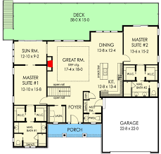 Maybe you would like to learn more about one of these? 3 Bedroom 2 Story House Plans With Master Bedroom On First Floor Novocom Top