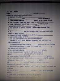 Bill Nye Waves Worksheet Answers I Am 7th Grade And Need Help Doing The Bill Nye Waves Worksheets Budgeting Worksheets Handwriting Worksheets