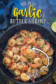 Lemon Garlic Butter Shrimp In 2020 Buttered Shrimp Recipe Seafood Recipes Healthy Recipes