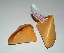 Open up a fortune cookie for guidance and words of wisdom. Fortune Cookie Wikipedia