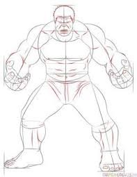How To Draw Hulk Step By Step Drawing Tutorials Drawing Superheroes Drawing Tutorial Spiderman Drawing