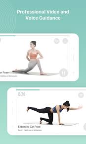 Free Download Click Visit Make Progress Towards Your Goals With Voice Guidance Detailed Descriptions And Professional Video Gui Yoga App Yoga Daily Workout