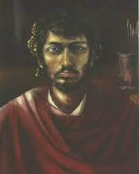 The big man himself is pleased with his portrait I painted!