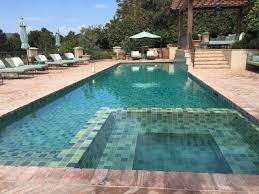 Tone On Tone Ceramic Pool Tile Custom Pools Pool Tile Pool