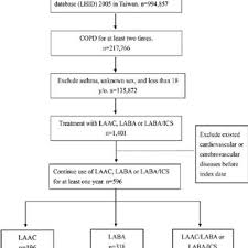 Flow Chart Of Patient With Copd Derived From Longi Tudinal
