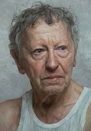 Sam Goldofsky David Jon Kassan Life Size Detail Oil On Panel Contemporary Realism Art Male Head Hyperr Portrait Hyperrealism Paintings Portrait Painting