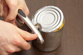 You just need to plug in the opener and the electric drive will rotate the tin for you. How To Use A Can Opener The Correct Right Way