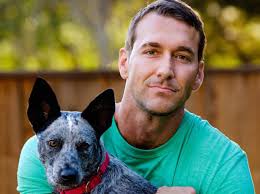 Brandon McMillan with his wife #brandonmcmillan #dogtrainer #doglovers  #pets #luckydog