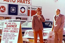 Great Movie Used Cars Starring Kurt Russell Notice The Real Dealership Darner Chrysler Plymouth S Sign Stating That It W Used Car Lots Chrysler Used Cars