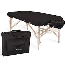 Beautiful Earthlite Premium Portable Massage Table Package Spirit Spa Level Comfort Deluxe Cushioning Incl Flex Rest Face Cradle Strata Massage Table Massage Room Design Portable Spa