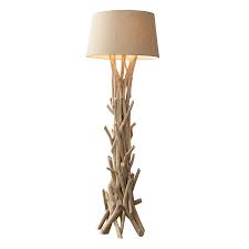 Design Treibholz Stehlampe Wild Nature 155 Cm Sand Mit