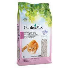 Garden Mix Ince Taneli Bebek Pudrali Topaklasan Kedi Kumu 10 Lt Kedi Kumlari Garden Mix