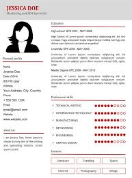 Cv Primer 1 Marketing Resume Cv Template Download Resume Template