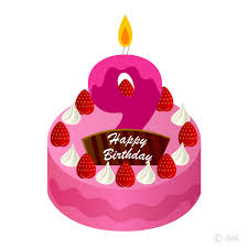 Choose from any of the dozens of clipart and coloring page themes linked below. 9 Years Old Candle Birthday Cake Clipart Free Png Image Illustoon