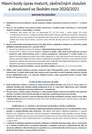 Z českého jazyka a literatury a z matematiky. Aktuality Trivis Vodnany