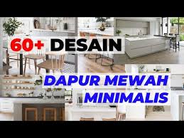 Dapur minimalis modern dengan meja panjang berwarna putih yang dipadukan dengan kursi yang terbuat dari kayu menjadikan dapur kamu mirip dengan meja bartender. 60 Desain Dapur Mewah Minimalis Modern Terbaru 2021 Download As Mp3 File For Free
