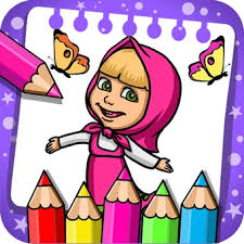 Mewarnai gambar kartun masha merupakan salah satu dari kategori kartun ,anda dapat mendownload dengan resolusi dan gambar yang bagus. Masha Coloring The Bear Michka 1 0 1 Download Di Android Apk