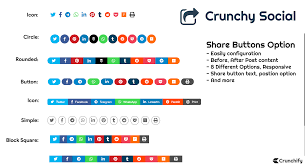 Social icons widget is an amazing wordpress plugin by wpzoom builds to link users profile from different social networks. Create Superfast Social Sharing Buttons Without Javascript With Simple Css Crunchify