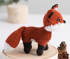 Fox Knitting Patterns In The Loop Knitting