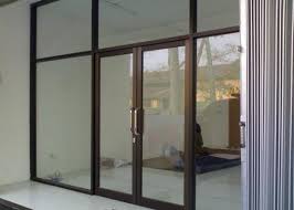 Pintu geser jepang kaca es t 210 l90rp2.000.000: Harga Pintu Aluminium Kaca Asia Bengkel Las