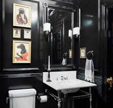 Dark bathrooms can infuse drama, confidence and boldness to any interior scheme, the design is risky but if pulled off right, can be absolutely stunning. Top 60 Best Black Bathroom Ideas Dark Interior Designs